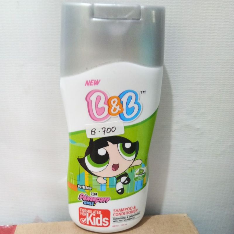 B&amp;B KIDS SHAMPOO&amp;CONDITIONER BABBLES ORANGE, BLOSSOM STRAWBERRY ,BUTTERCUP KIWI MELON 100GR