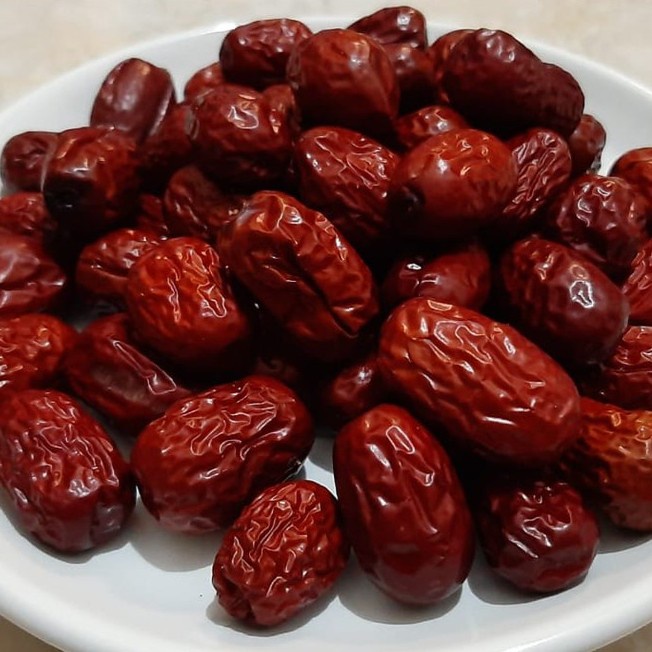 

Angco Kurma Merah Premium 1kg Jujube China Red Dates