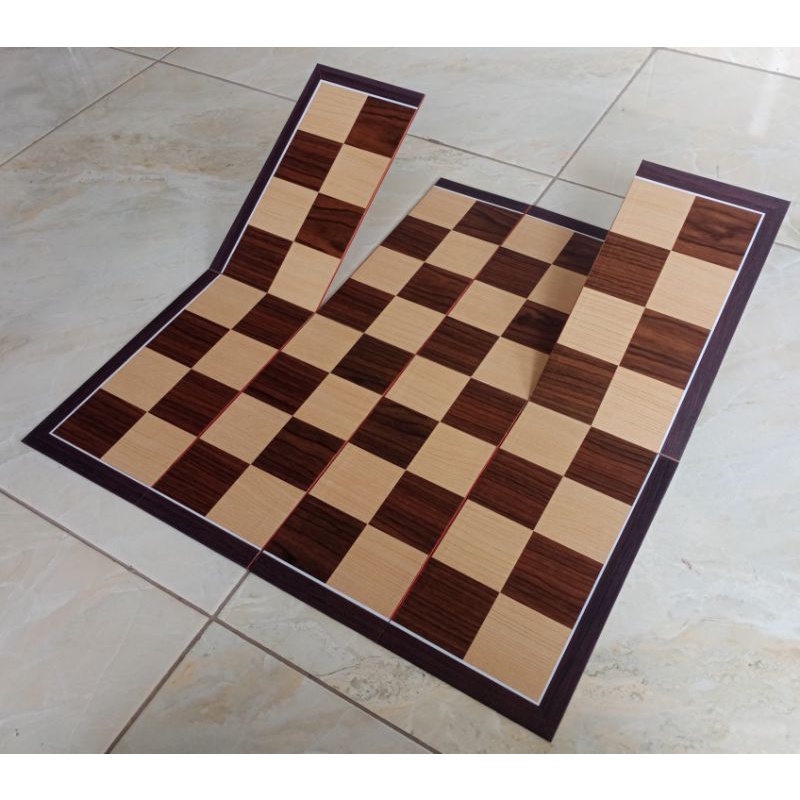 Papan catur lipat 8 ukuran standar