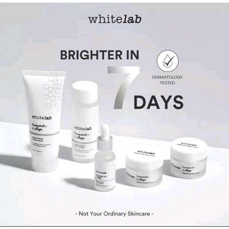 Whitelab Brightening Paket Wajah & Serum 100% ORI dan TERLARIS !!!-1