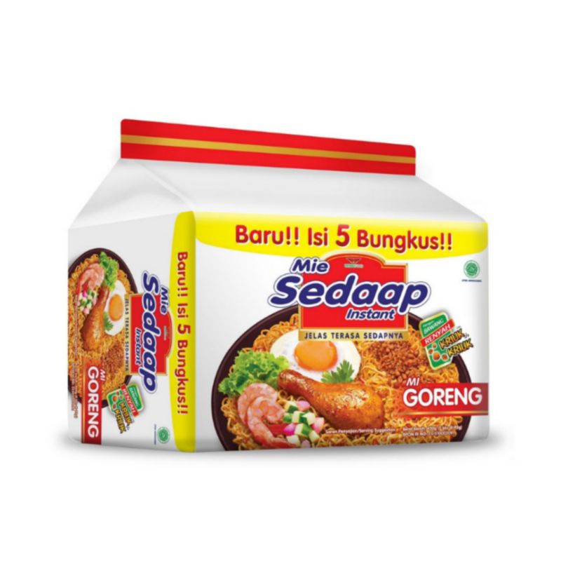 

Sedaap Mie Instant Goreng & Rebus 5 x 90 g m