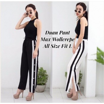 MOKOKOMO Duan Pants Celana Wanita Celana Panjang Wanita Fashion Wanita (LL)