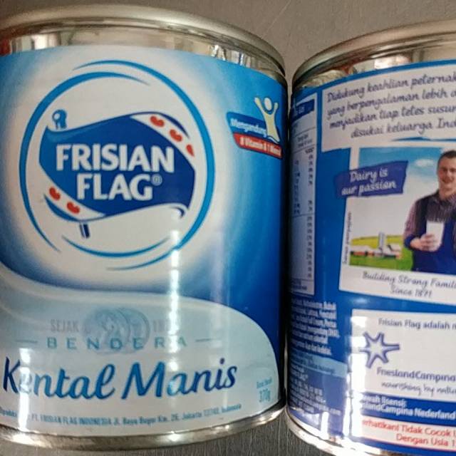 

Frisian flag kental manis 370 gram