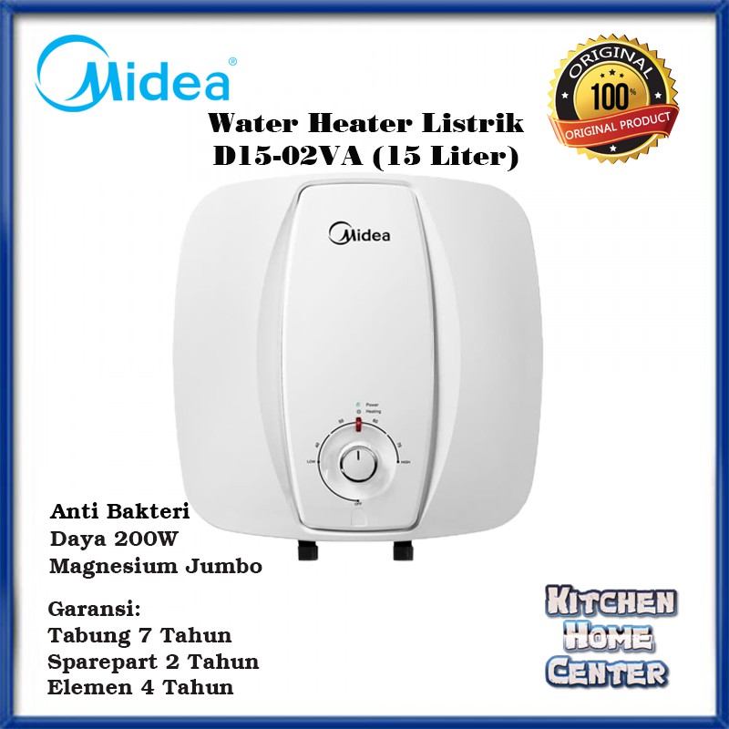 WATER HEATER MIDEA D15-02VA 15 Liter