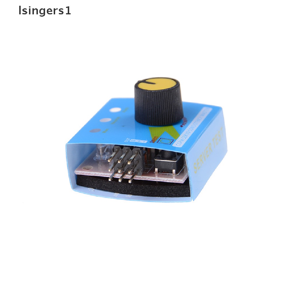 (lsingers1) Esc Servo Tester Konsistensi Kecepatan Digital Untuk RC Power