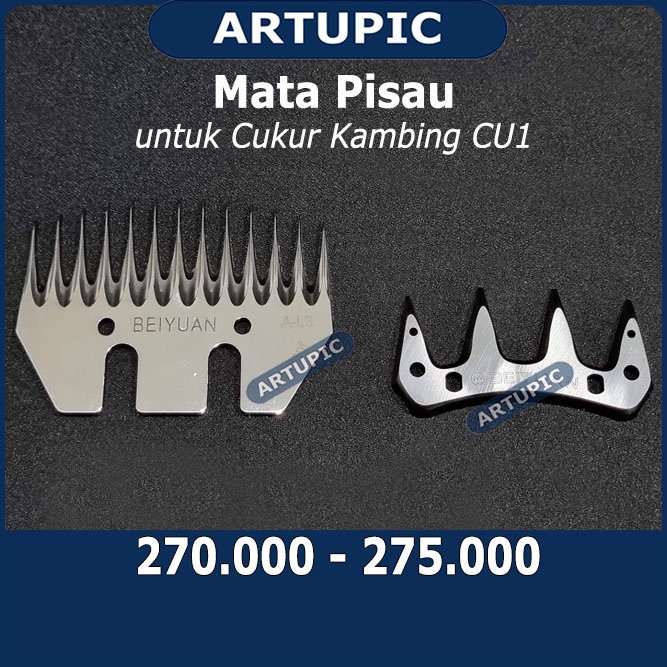 MATA PISAU untuk Alat Cukur Kambing Domba Sheep Goat Clipper Blade Stainless Steel