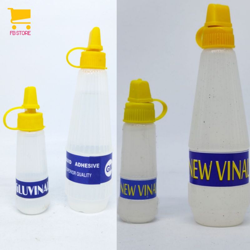 Lem new vinal / gluvinal cair / lem kertas mini 22ml