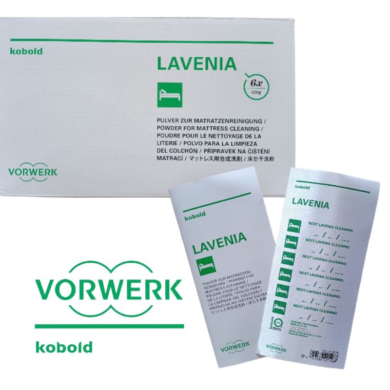 Sabun Kering Lavenia/Bubuk Lavenia Dry Cleaning Powder Vacuum Cleaner Lux Kobold/Vorwerk Original