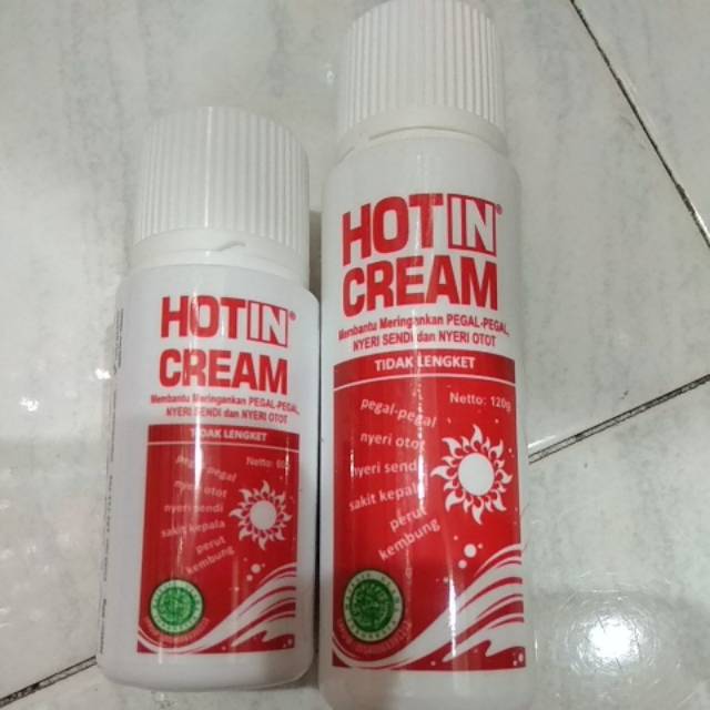 HOTIN CREAM 60GRAM 120GRAM | Shopee Indonesia