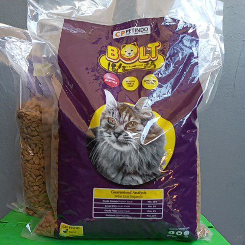 Pakan kucing bolt tuna 800gr
