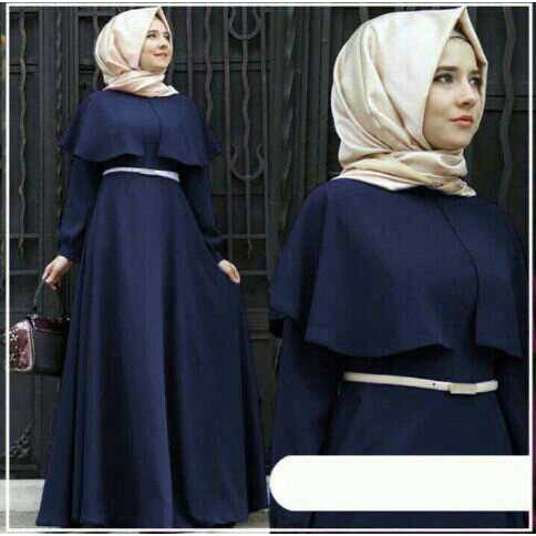 Dijual Hijab Dhiya Navy Berkualitas