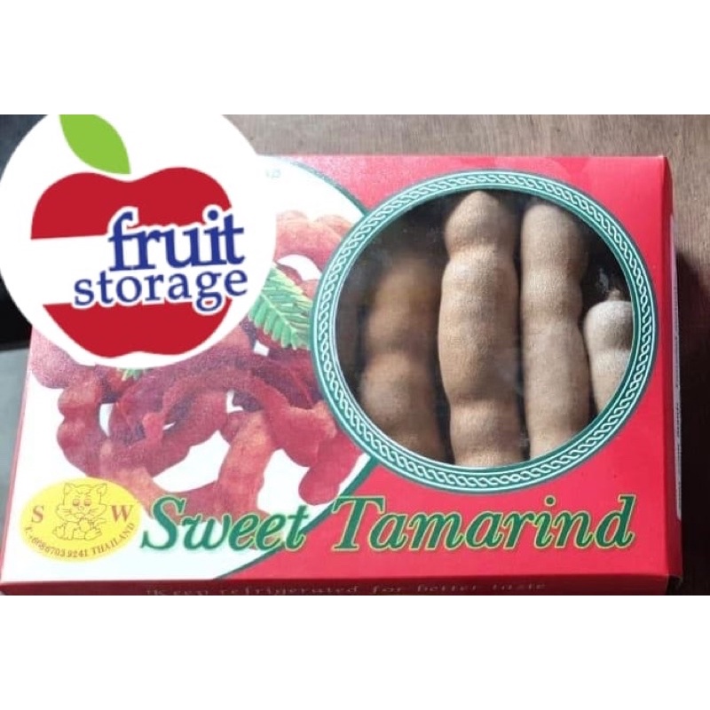 

Sweet Tamarind Buah Asam Thailand 250gr Asem Bangkok Tamarin Manis 250 gram gr