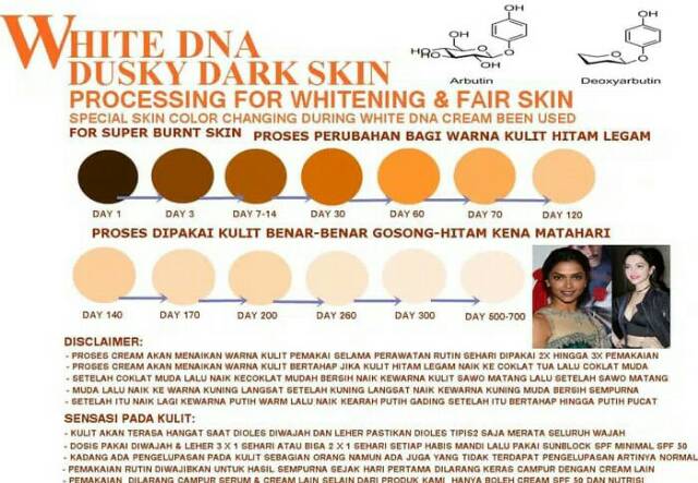 CREAM WHITE DNA PUTIH DALAM 3 HARI