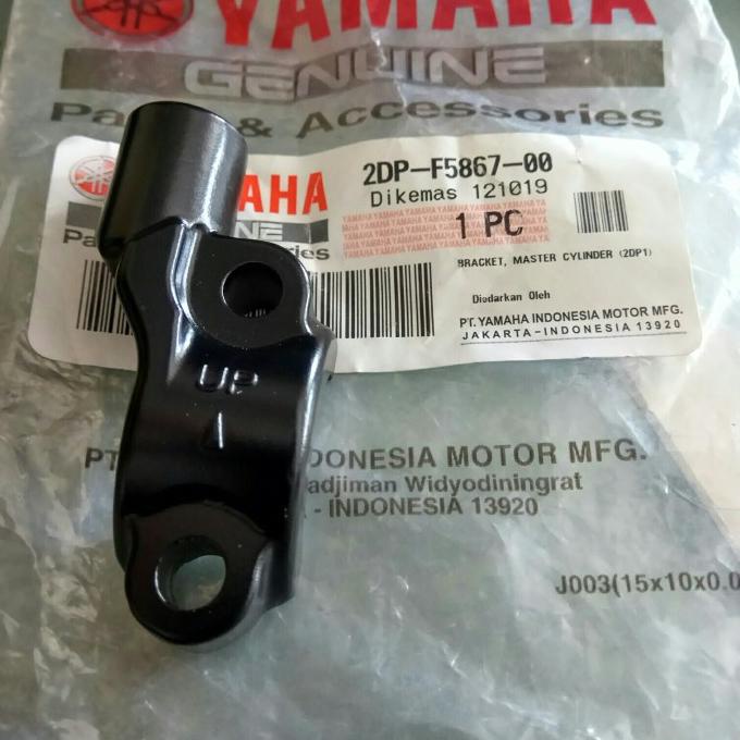 DUDUKAN SPION KIRI ORI YAMAHA NMAX/AEROX/LEXI HITAM