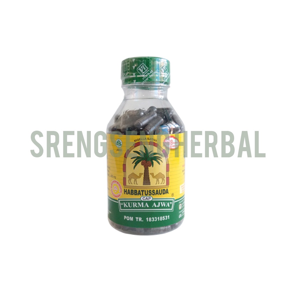 SH HABBATUSSAUDA CAP KURMA AJWA KAPSUL BUBUK HABBATUSAUDA ORIGINAL