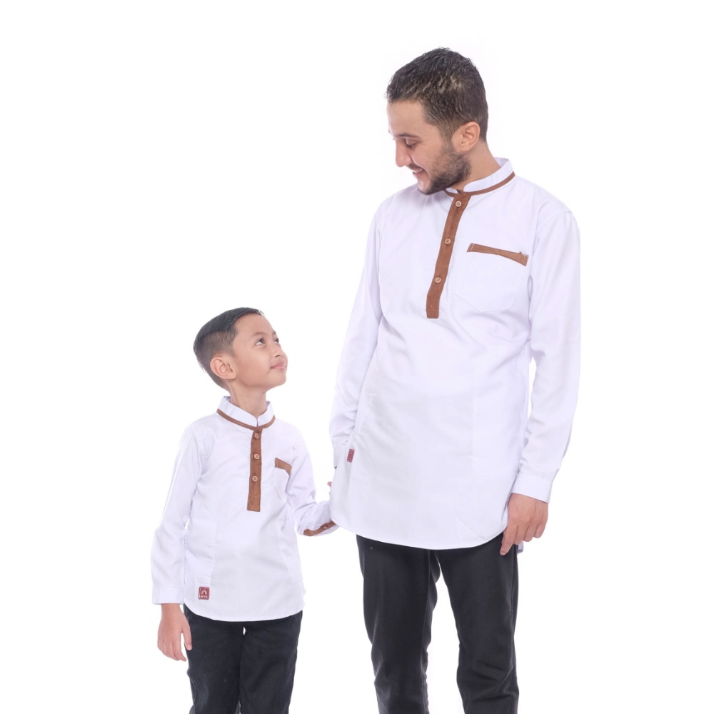 Jual Baju muslim AL QARNI couple kembaran sarimbit keluarga original