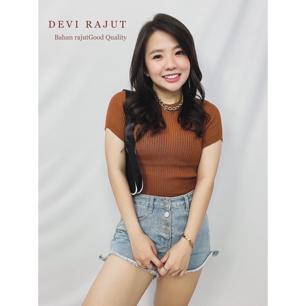 MDLV ~ BG DEVI RAJUT // BAJU RAJUT // ATASAN RAJUT // FASHION WANITA