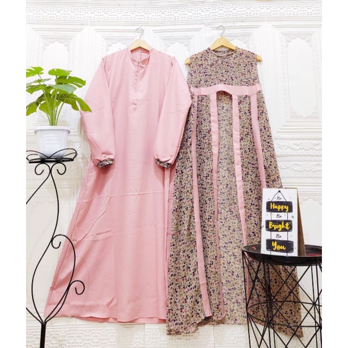 AZELLA SET 3 | DRESS 2IN1 SHAKILLA MIX CERUTY