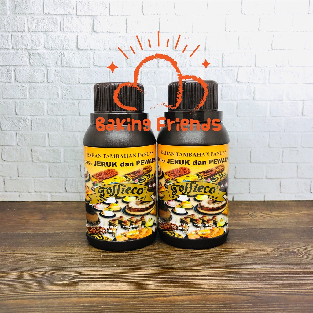 TOFFIECO PASTA JERUK 100GR/TOFFIKO TOEEFIEKO TOFIKO PERASA PEWARNA ORANGE