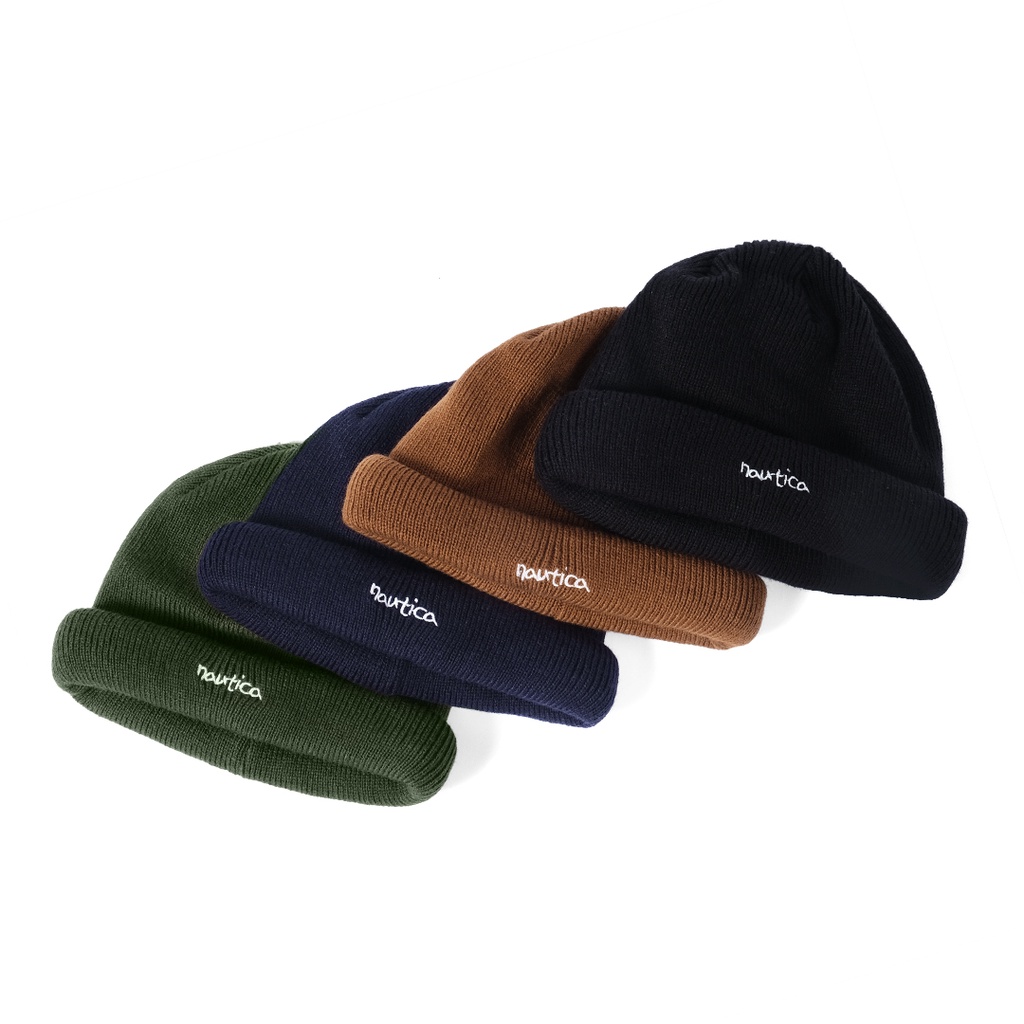 NTC Japan Hand Lettering Roll Knit Cap