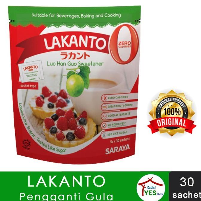 

LAKANTO Luo Han Guo Sweetener / Keto Pengganti Gula