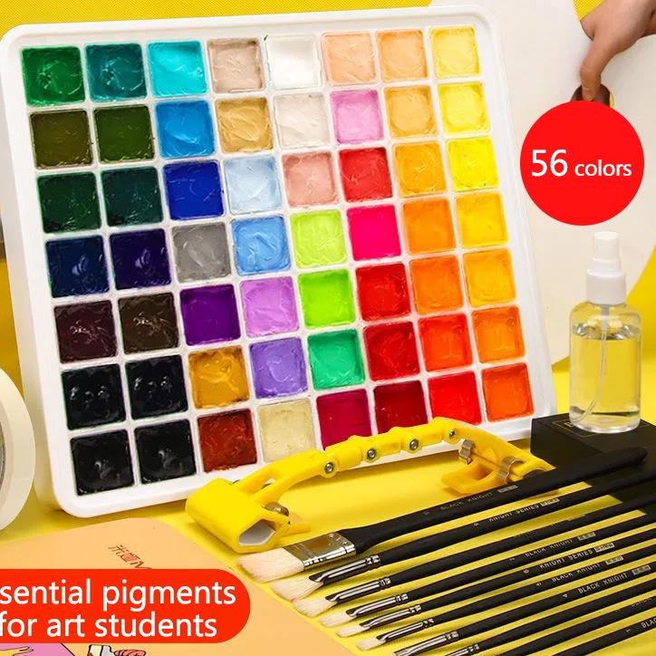 

Harga Murah.. olla Himi Gouache 18/24/56 Warna Colors 30ml 100% Original/Gouache Paint Jelly Cup Set