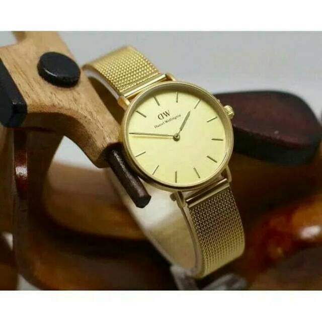 Jam Tangan Dw Rantai Pasir Full Gold Gold Premium Jam Tangan Murah