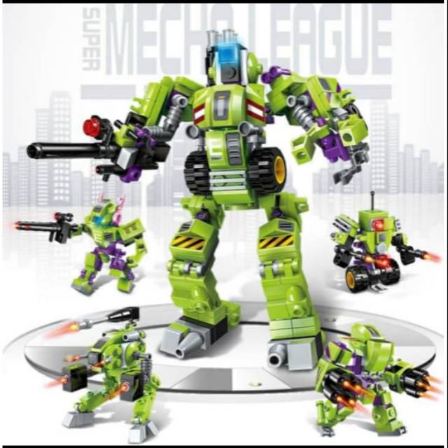 Brick Lego kw Robot Transformers Super Mecha