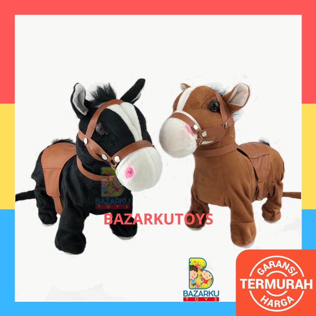 Walking Horse Doll Boneka Horse Boneka Kuda Boneka Anak Boneka Murah Boneka Bergerak Walking Doll