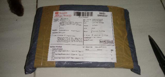 Pp Standing Pouch 14x22 Zipper Bening (10 Pcs)