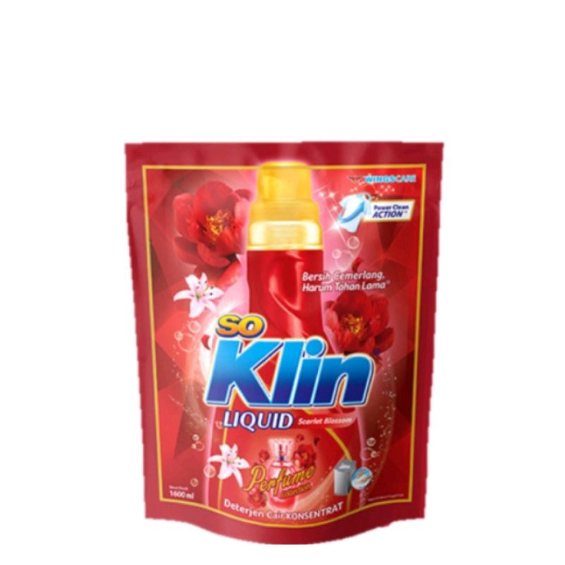 Promo Murah SOKLIN Liquid Softergent Pouch 1600ml