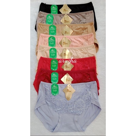 CD celana dalam wanita polini super soft renda brukat cantik
