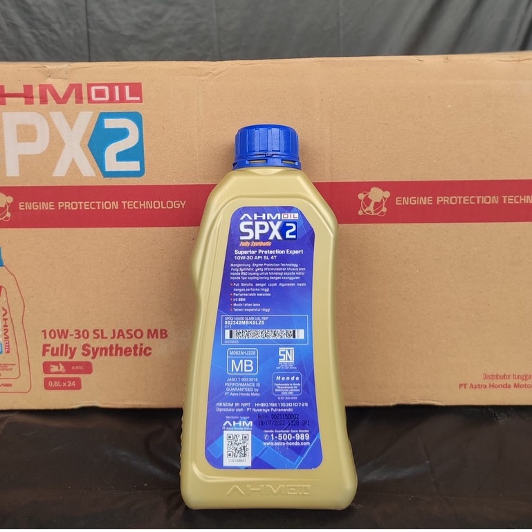 OLI HONDA SPX2 0.8 LITER PAKET 1 DUS ( 24 PCS )