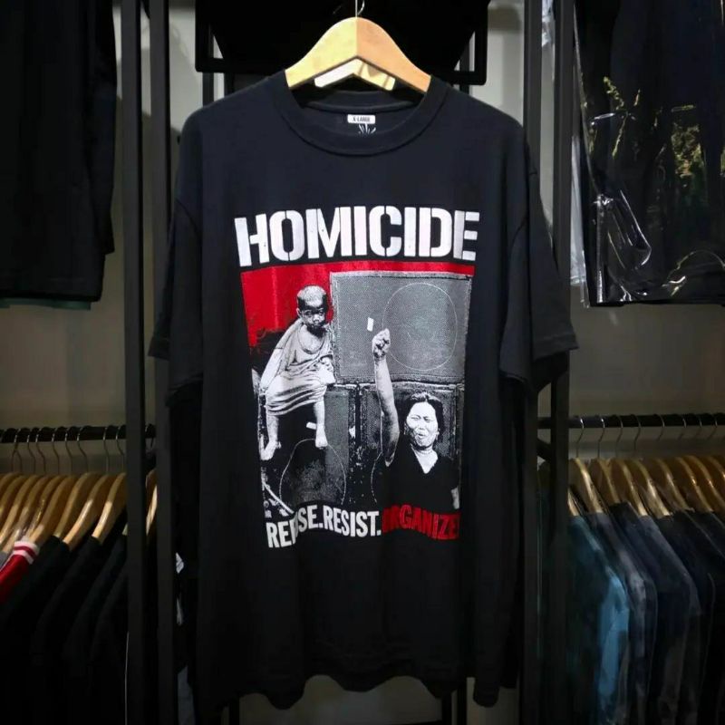 Ready Stock - homicide - rusuh XL (new) official