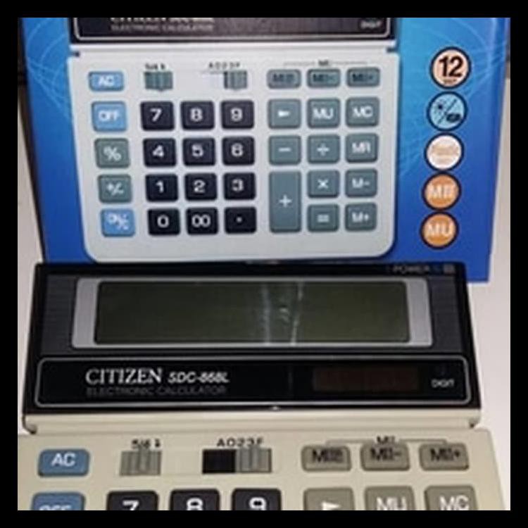 

Hot Product Calculator 12 Digit Kalkulator Citizen Sdc- 868 L Terjamin