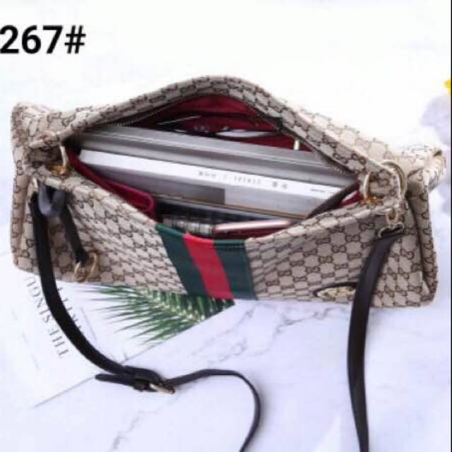 Tas gucci gg kanvas