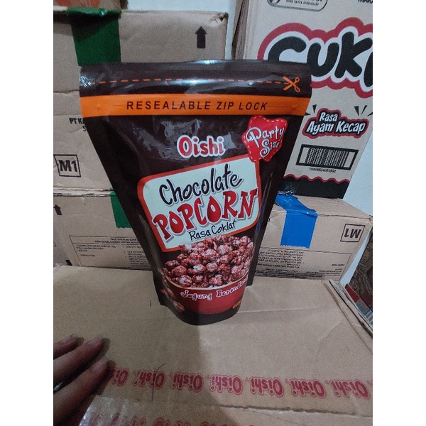 OISHI Popcorn pop corn COKLAT 100GRAM 100 GRAM 100GR