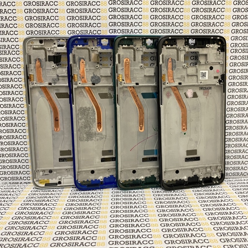 FRAME TULANG TENGAH BEZEL TATAKAN LCD XIAOMI REDMI NOTE 8 PRO ORIGINAL