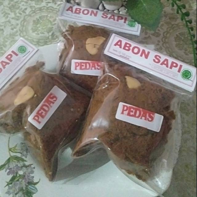 

Abon sapi manis & abon sapi pedas kemasan 100gr