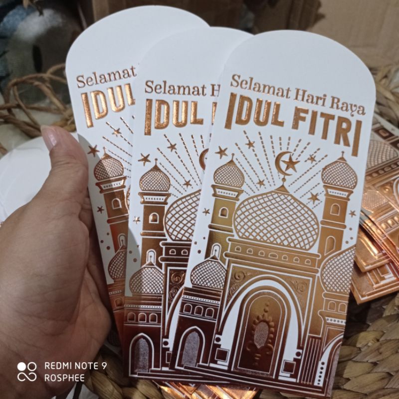 

Amplop THR Idul Fitri Amplop Lebaran Motif Masjid