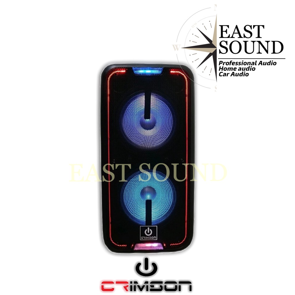 SPEAKER PORTABLE MEETING LAMBDA 10 INCH CRIMSON CR-10