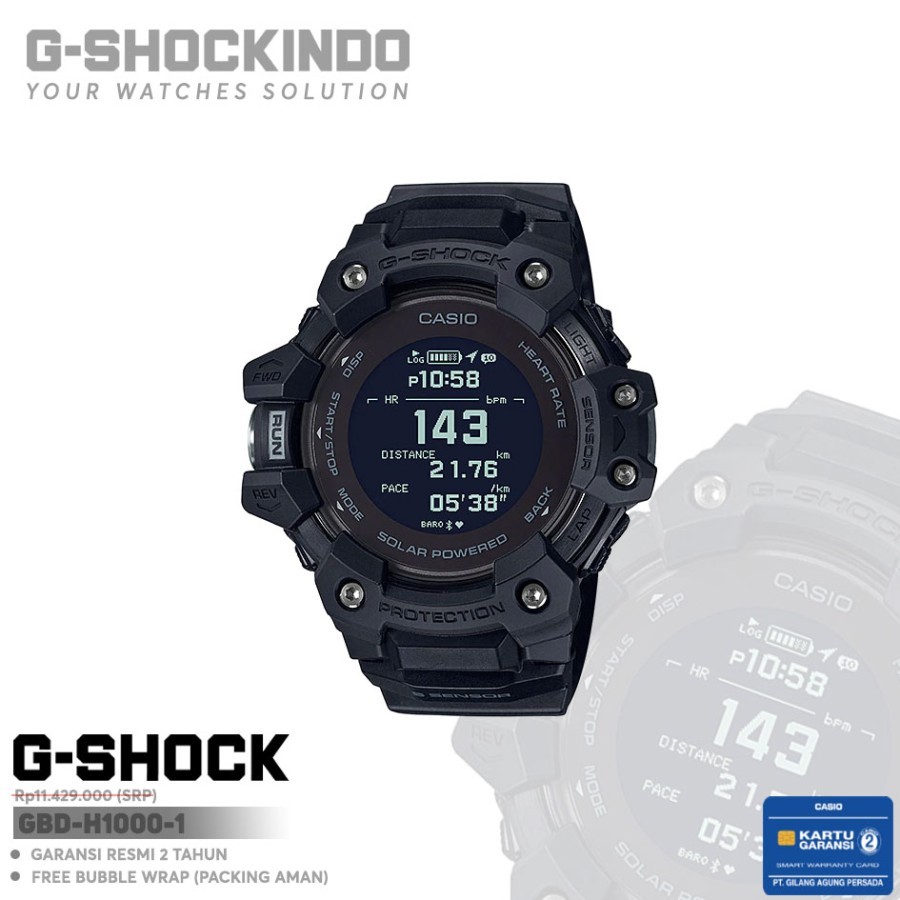 Casio G-Shock GBD-H1000-1 / GBD-H1000-1DR Original