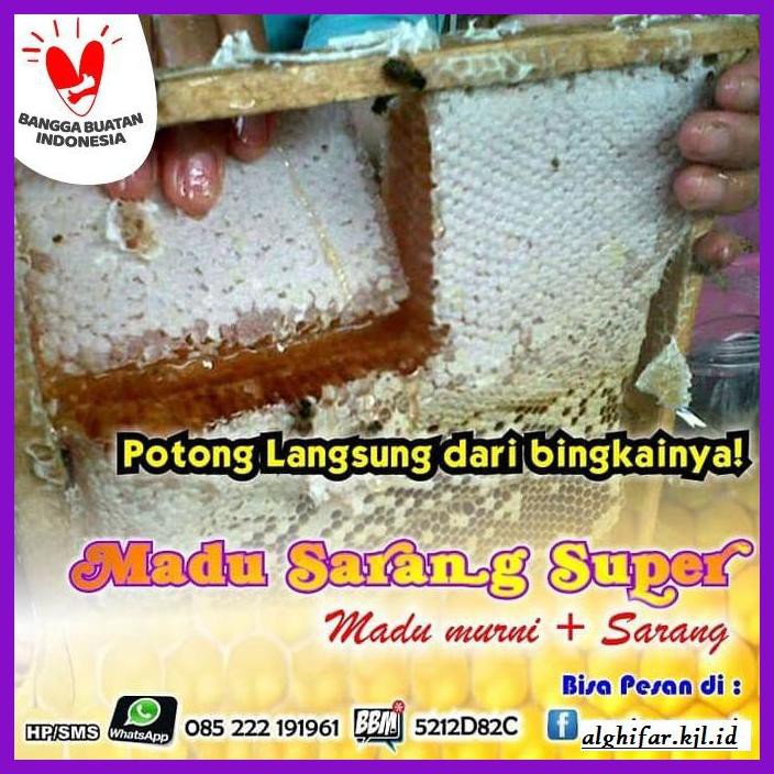 

MADU-MINUMAN- MADU + SARANG TULEN -ASLI-BUKAN-KAWE-KAWE-