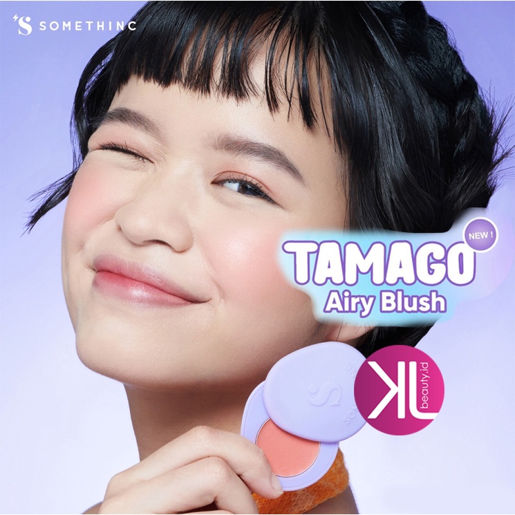 SOMETHINC TAMAGO Airy Blush - Blush On Wajah