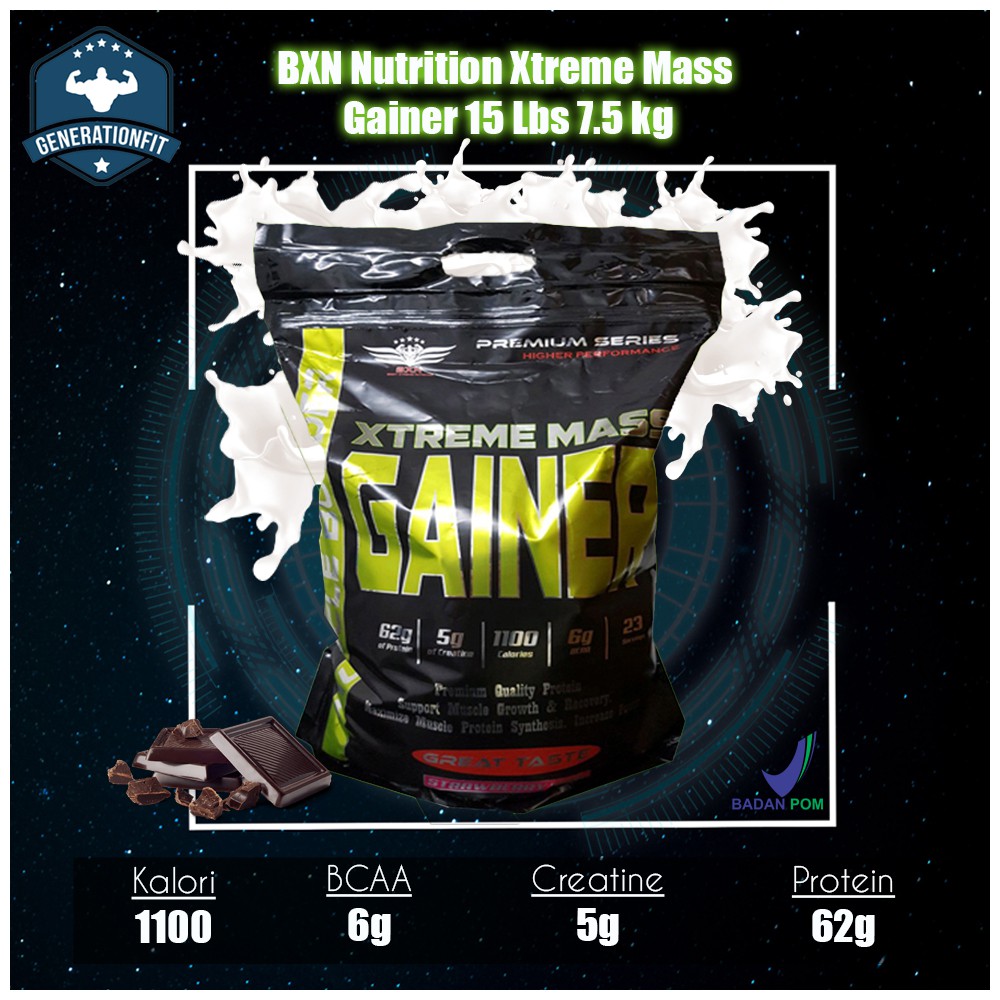 BXN mass gainer Nutrition Xtreme 15 Lbs protein