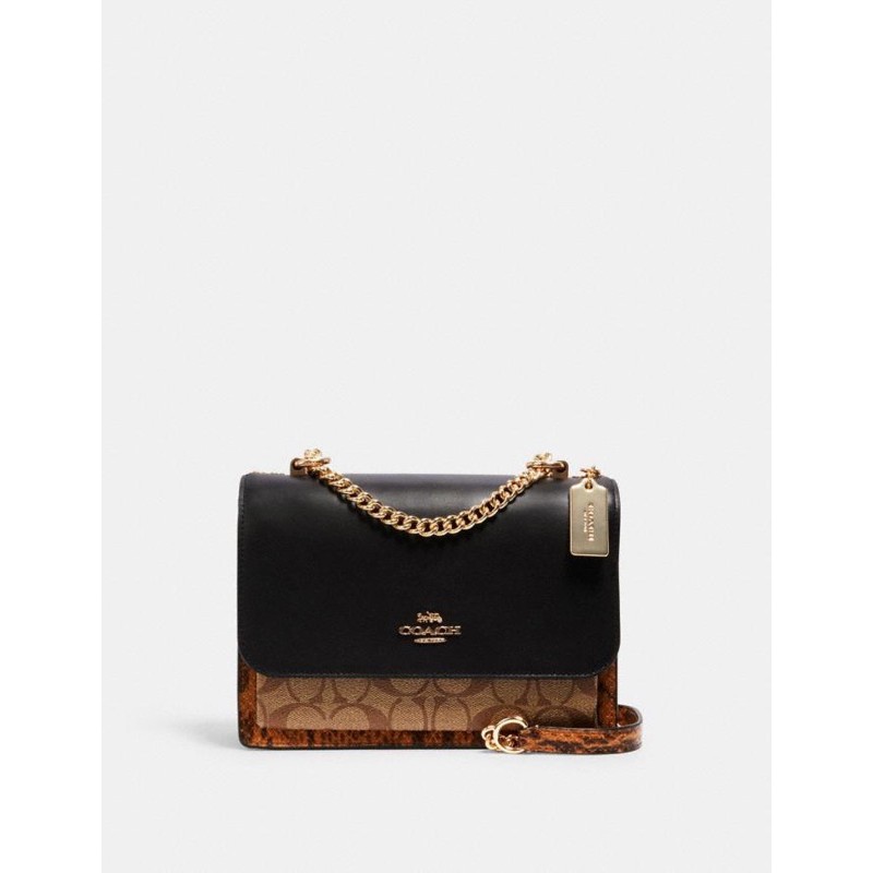 Jual [ORIGINAL 100%] Coach 1424 Klare Crossbody In Blocked Signature