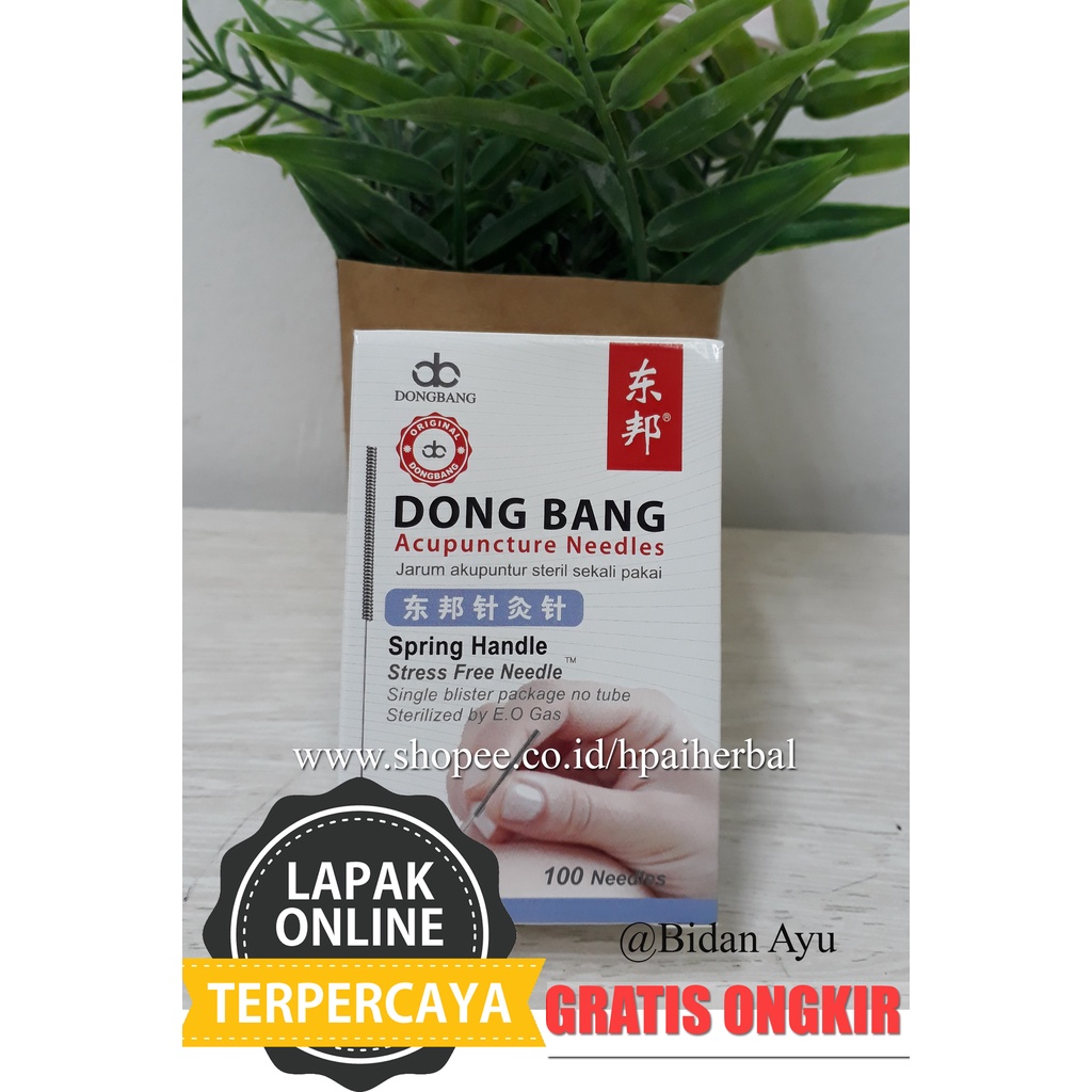 Jarum Akupuntur Merk Dongbang Ukuran 0.25x25 / Akupuntur Dongbang 1 Cun