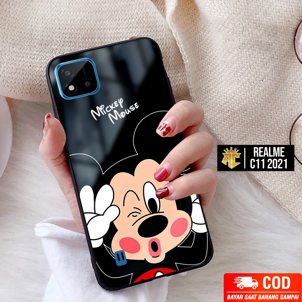 CASE REALME C11 2021 - Casing REALME C11 2021 Terbaru AERO STORE [ KARTUN DSNY ] Silikon REALME C11 