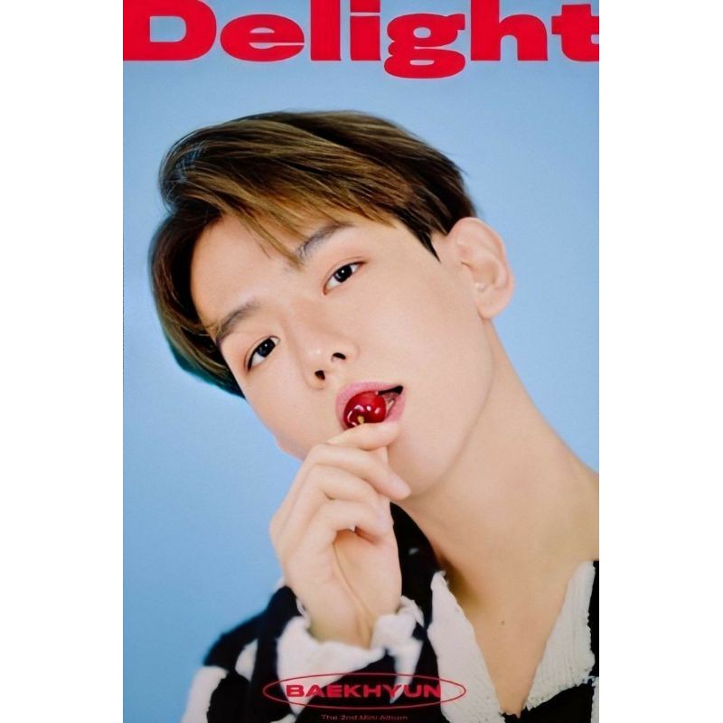 [READY STOK] BAEKHYUN (EXO) - Delight (Chemistry Ver) [OFFICIAL] POSTER