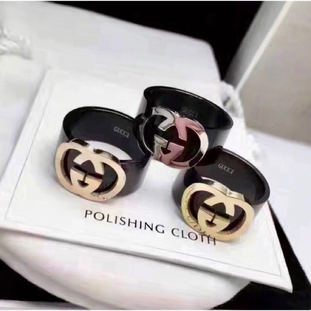 Gucci Black Premium Ring